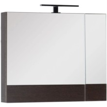 Зеркальный шкаф 75х67 см венге Aquanet Нота 00159109
