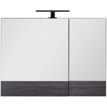 Зеркальный шкаф 90х67 см венге Aquanet Нота 00159110