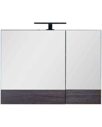 Зеркальный шкаф 90х67 см венге Aquanet Нота 00159110