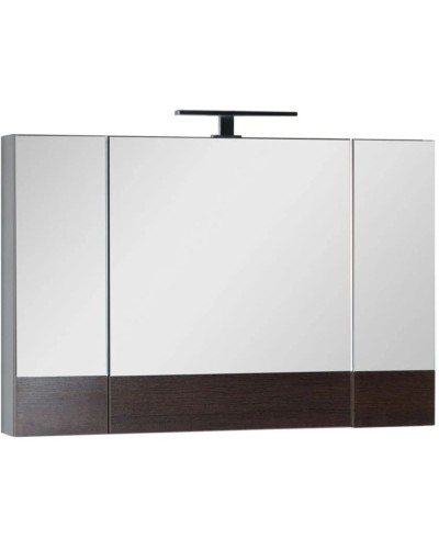 Зеркальный шкаф 100х67 см венге Aquanet Нота 00159111