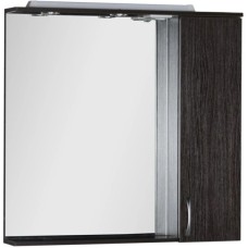 Зеркальный шкаф 90х87 см с подсветкой венге Aquanet Донна 00169179