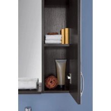 Зеркальный шкаф 60х87 см с подсветкой венге Aquanet Донна 00168938