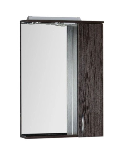 Зеркальный шкаф 60х87 см с подсветкой венге Aquanet Донна 00168938