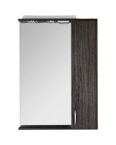 Зеркальный шкаф 60х87 см с подсветкой венге Aquanet Донна 00168938
