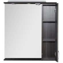 Зеркальный шкаф 80х87 см с подсветкой венге Aquanet Донна 00168939