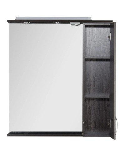 Зеркальный шкаф 80х87 см с подсветкой венге Aquanet Донна 00168939