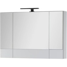 Зеркальный шкаф 100х67 см белый Aquanet Верона 00175383