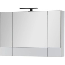 Зеркальный шкаф 100х67 см белый Aquanet Верона 00175383