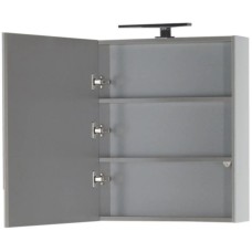 Зеркальный шкаф 58х67 см белый Aquanet Верона 00175344