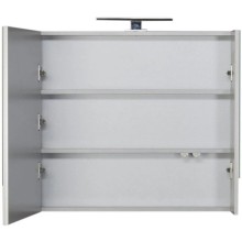 Зеркальный шкаф 75х67 см белый Aquanet Верона 00175381