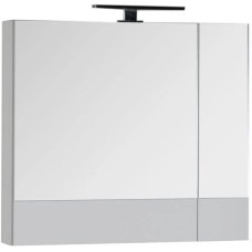 Зеркальный шкаф 75х67 см белый Aquanet Верона 00175381