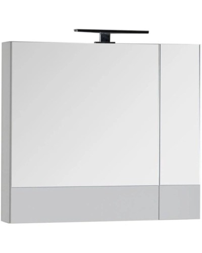 Зеркальный шкаф 75х67 см белый Aquanet Верона 00175381