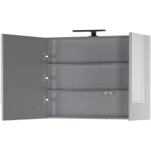 Зеркальный шкаф 90х67 см белый Aquanet Верона 00172339