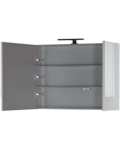 Зеркальный шкаф 90х67 см белый Aquanet Верона 00172339