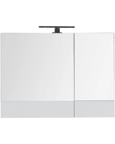 Зеркальный шкаф 90х67 см белый Aquanet Верона 00172339