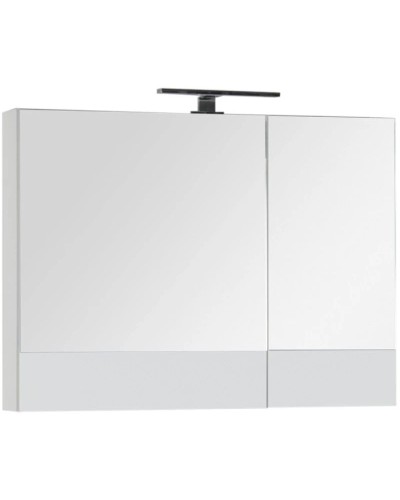 Зеркальный шкаф 90х67 см белый Aquanet Верона 00172339