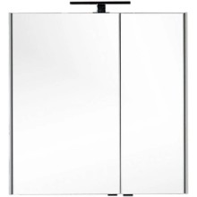 Зеркальный шкаф 85х85,1 см белый Aquanet Тулон 00182723