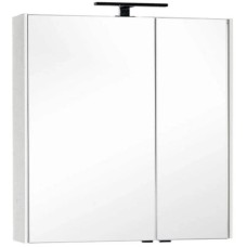 Зеркальный шкаф 85х85,1 см белый Aquanet Тулон 00182723