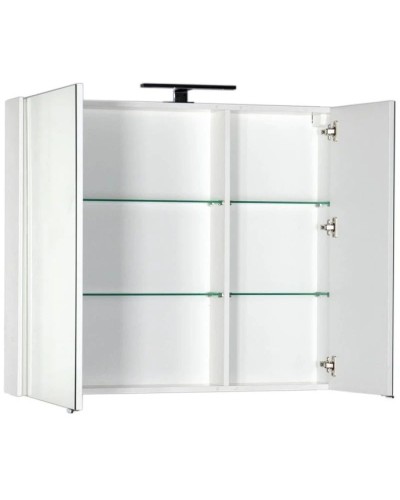 Зеркальный шкаф 99,5х85,1 см белый Aquanet Тулон 00183393