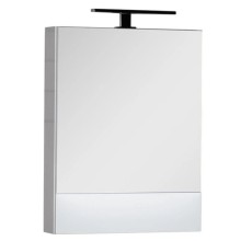 Зеркальный шкаф 50х67 см белый Aquanet Нота 00175670