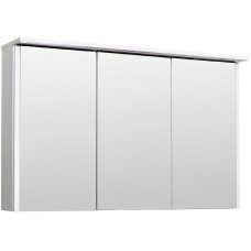 Зеркальный шкаф Runo Лира 105 00-00000254 с подсветкой Белый