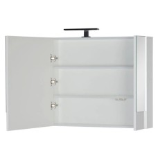 Зеркальный шкаф 100х67 см белый Aquanet Нота 00165372