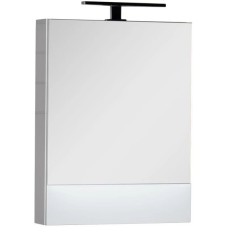 Зеркальный шкаф 58х67 см белый Aquanet Нота 00165370