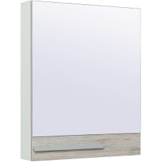 Зеркальный шкаф Runo Вудлайн 60 R 00-00001006 Дуб скандинавский Белый