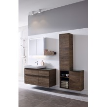 Зеркальный шкаф Geberit Smyle Square 60 500.273.00.1 подвесной Белый