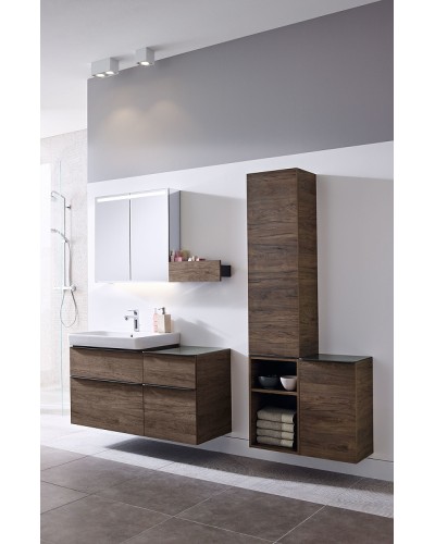 Зеркальный шкаф Geberit Smyle Square 60 500.273.00.1 подвесной Белый