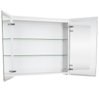 Зеркальный шкаф Geberit Smyle Square 75 500.205.00.1 подвесной Белый