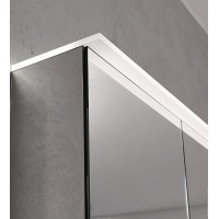 Зеркальный шкаф Geberit Option Plus 120 500.592.00.1 с подсветкой с сенсорным выключателем