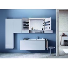 Зеркальный шкаф Geberit Acanto 90 500.646.00.2 Дуб Мистик