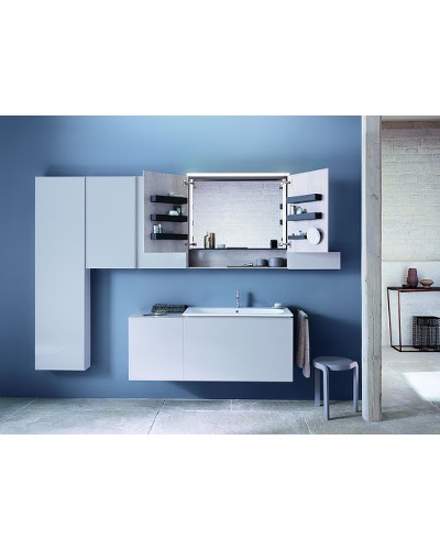 Зеркальный шкаф Geberit Acanto 90 500.646.00.2 Дуб Мистик