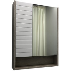 Зеркальный шкаф Comforty Клеон 60 00-00002045 Белый Дуб дымчатый