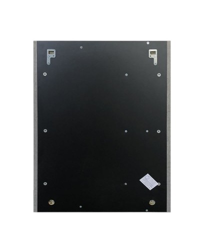 Зеркальный шкаф Comforty Франкфурт 60 00-00004331 Бетон светлый Черное матовое