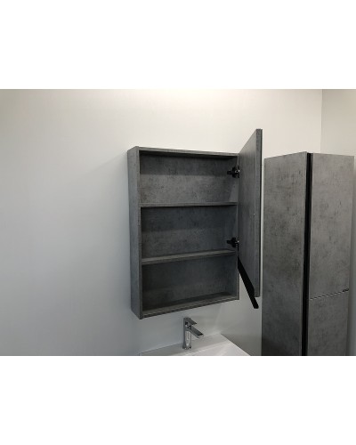 Зеркальный шкаф Comforty Эдинбург 60 00-00002043 Бетон светлый