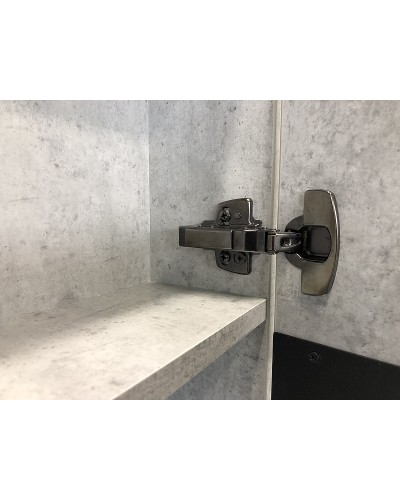 Зеркальный шкаф Comforty Эдинбург 60 00-00002043 Бетон светлый