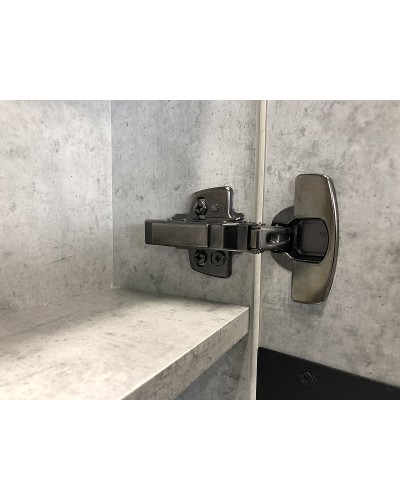 Зеркальный шкаф Comforty Эдинбург 60 00-00002043 Бетон светлый