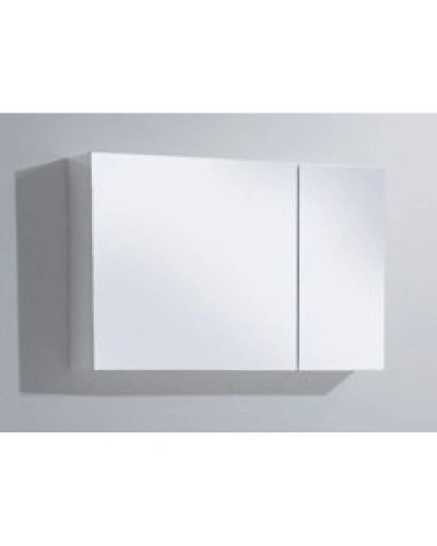 Зеркальный шкаф 80х50 см темно-серый глянец BelBagno BB800PAC/TL