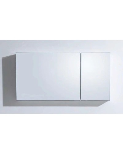 Зеркальный шкаф 100х50 см белый глянец BelBagno BB1000PAC/BL