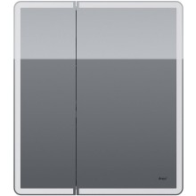 Зеркальный шкаф Dreja Point 70 99.9033 с подсветкой Белый с инфракрасным выключателем