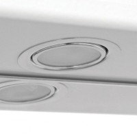 Зеркальный шкаф Style Line Жасмин 2 80 С Люкс ЛС-000010036 с подсветкой Белый глянец