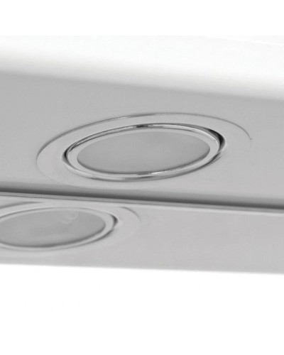 Зеркальный шкаф Style Line Жасмин 2 80 С Люкс ЛС-000010036 с подсветкой Белый глянец