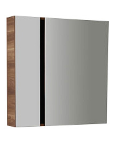 Зеркальный шкаф Creavit Verti 80 VE1080.00.VV с подсветкой Орех