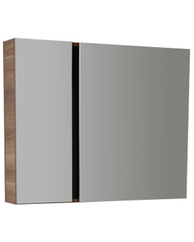 Зеркальный шкаф Creavit Verti 100 VE1100.00.VV с подсветкой Орех