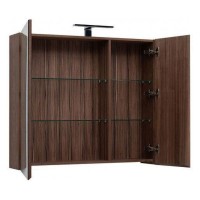 Зеркальный шкаф Aquanet Нью-Йорк 100 L 203955 Орех