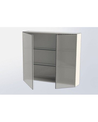 Зеркальный шкаф Aquanet Нью-Йорк 100 L 203955 Орех