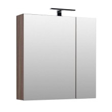 Зеркальный шкаф Aquanet Нью-Йорк 85 L 203954 Орех