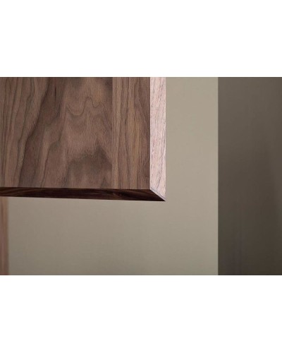 Зеркальный шкаф Aquanet Нью-Йорк 85 L 203954 Орех